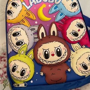 Kids Labubu embossed Backpack